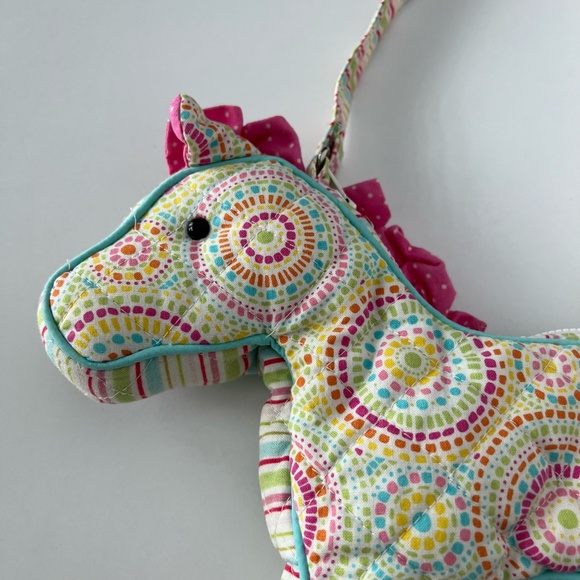 Sassy Pet Saks by Douglas Quilted Pony Purse - Picture 6 of 12